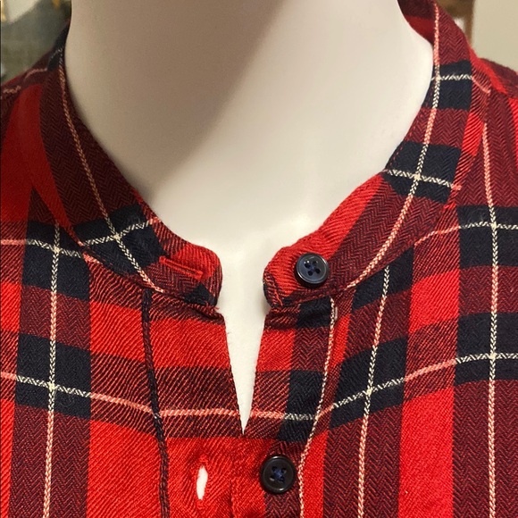 Lucky Brand Red Plaid Button Down Shirt - Picture 2 of 4